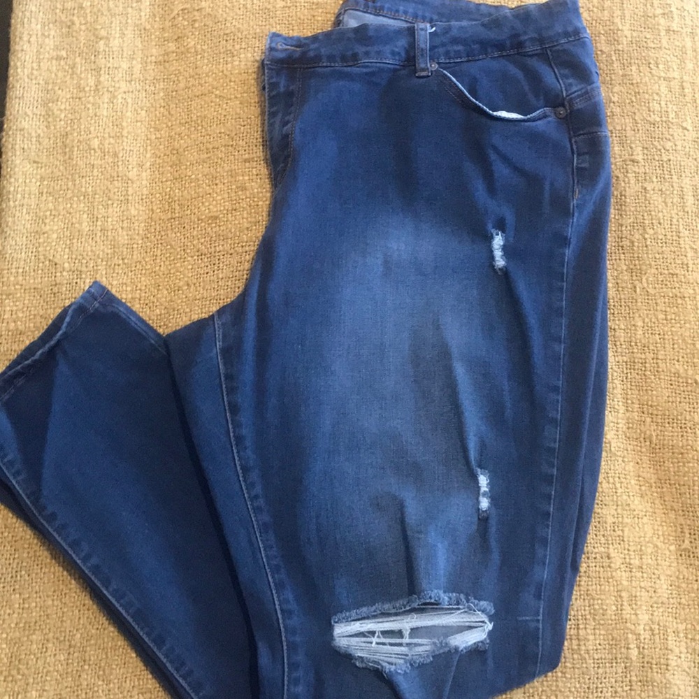 ⚡️ Wax Jeans distressed ⚡️